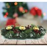 Decoração Arranjo de Mesa para Velas Natalino Castiçal 40cm - 5