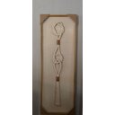 Ver imagem 2 de Quadro Decorativo Bege Colar Cordão Sala Escritótio Luxo