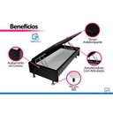 Ver mais imagens de Cama Baú c/Aux Crc Solt +Colchão Ortopédico Magnum Hellen 88