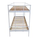 Ver imagem 3 de Conjunto para Quarto 1 Beliche e 1 Escrivaninha 110x55cm Branco