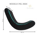 Ver imagem 6 de Cadeira Gamer de Balanço Pelegrin PEL-3024 Preta com Led e Auto-falante Bluetooth