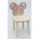 Ver imagem 2 de Conjunto de Mesa com Uma Cadeira Infantil Modelo Borboleta.