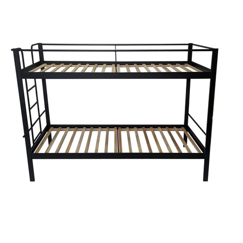 Conjunto para Quarto 1 Beliche e 1 Escrivaninha 110x55cm Preto/Fosco