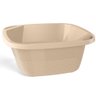 Bacia Plástica Multiuso Reforçada 14 L Uz Cor Cappuccino - 1