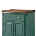 Ver imagem 2 de Balcão Buffet 2 Portas 1 Gavetas Manchester 2000 Linz Móveis - Verde Musgo/Imbuia