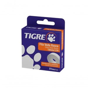 Fita Veda Rosca 18mm com 50 Metros Branca