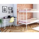 Ver imagem 1 de Conjunto para Quarto 1 Beliche e 1 Escrivaninha 135x55cm Branco