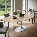 Ver imagem 2 de Mesa de Jantar Saarinen Oval 120x80cm - Bamboo Reserva