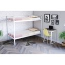 Ver imagem 7 de Conjunto para Quarto 1 Beliche e 1 Escrivaninha 135x75cm Branco
