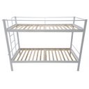 Ver imagem 1 de Conjunto para Quarto 1 Beliche e 1 Escrivaninha 135x75cm Branco