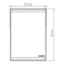 Ver imagem 2 de Kit Placa 4x2+ 1 Interruptor Simples 10a-250v Branco 5 Unidades
