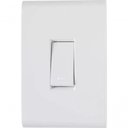 Ver imagem 1 de Kit Placa 4x2+ 1 Interruptor Simples 10a-250v Branco 5 Unidades