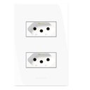 Ver imagem 1 de Conjunto 2 tomadas 2 Pólos 20A 250V ~ com Placa 4x2 Inova Pro Alumbra