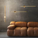 Ver imagem 5 de Luminária Arandela 80cm Parede 360° Led 3x1 Barra Luz Indireta Gimpo Kjbd-171-gold