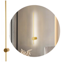 Ver imagem 1 de Luminária Arandela 80cm Parede 360° Led 3x1 Barra Luz Indireta Gimpo Kjbd-171-gold