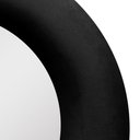 Ver imagem 4 de Espelho Decorativo Madrid Veludo 90cm Redondo Preto