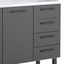 Ver imagem 5 de Gabinete de Aço Para Pia 120cm Juno/Apolo 4 Gavetas Cozimax Preto