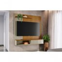 Ver imagem 2 de Painel para TV Aurora 65" 160cm MDF-MDP com Porta Bege Madetec Móveis