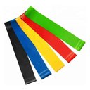 Ver imagem 2 de Mini Band Kit 5 Faixas Elásticas Exercícios de Resitência