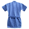 Roupão Banho Infantil 2 a 12 Anos Felpudo Confetti Rosa Azul - 4