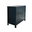 Ver imagem 5 de Cômoda Ditália 3 Gavetas Dm-219 Preto