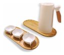 Ver imagem 3 de Bandeja Oval de Bambu 44cm Multiuso Decorativa Ecokitchen Mimo Style