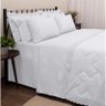 Edredom Buettner King Sonata c/ Renda Amy Branco - 1