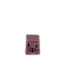 Ver imagem 1 de Escultura Decorativa Casa em Cerâmica Roxa 9cm 23035a Mart