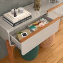 Ver imagem 2 de Aparador de Sala de Jantar Lion 2 Gavetas - Lukaliam Móveis