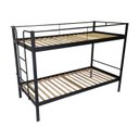 Ver imagem 3 de Conjunto para Quarto 1 Beliche e 1 Escrivaninha em L 105x105cm Preto/Fosco