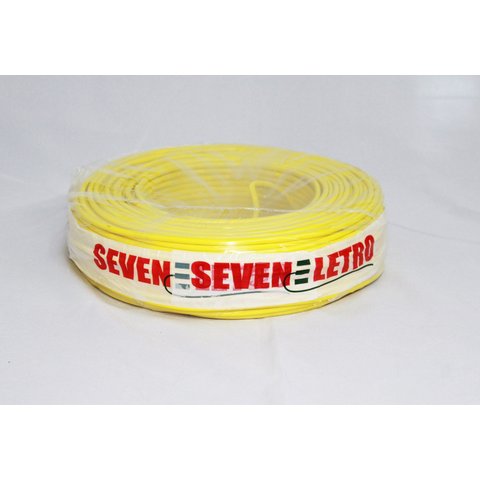 Fio Antichamas Flexível 1,5 Mm 100 Metros Amarelo