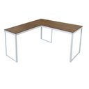 Ver mais imagens de Conjunto para Quarto 1 Beliche e 1 Escrivaninha em L 135x135cm Branco