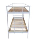 Ver imagem 4 de Conjunto para Quarto 1 Beliche e 1 Estante com Rodizios 2 Prateleiras Branco