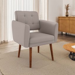 Poltrona Decorativa Stella em Veludo Just Time - 2