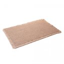 Ver imagem 1 de Tapete para Banheiro 40x60cm Antiderrapante Texturizado Lyor Waffle Chenille Bege