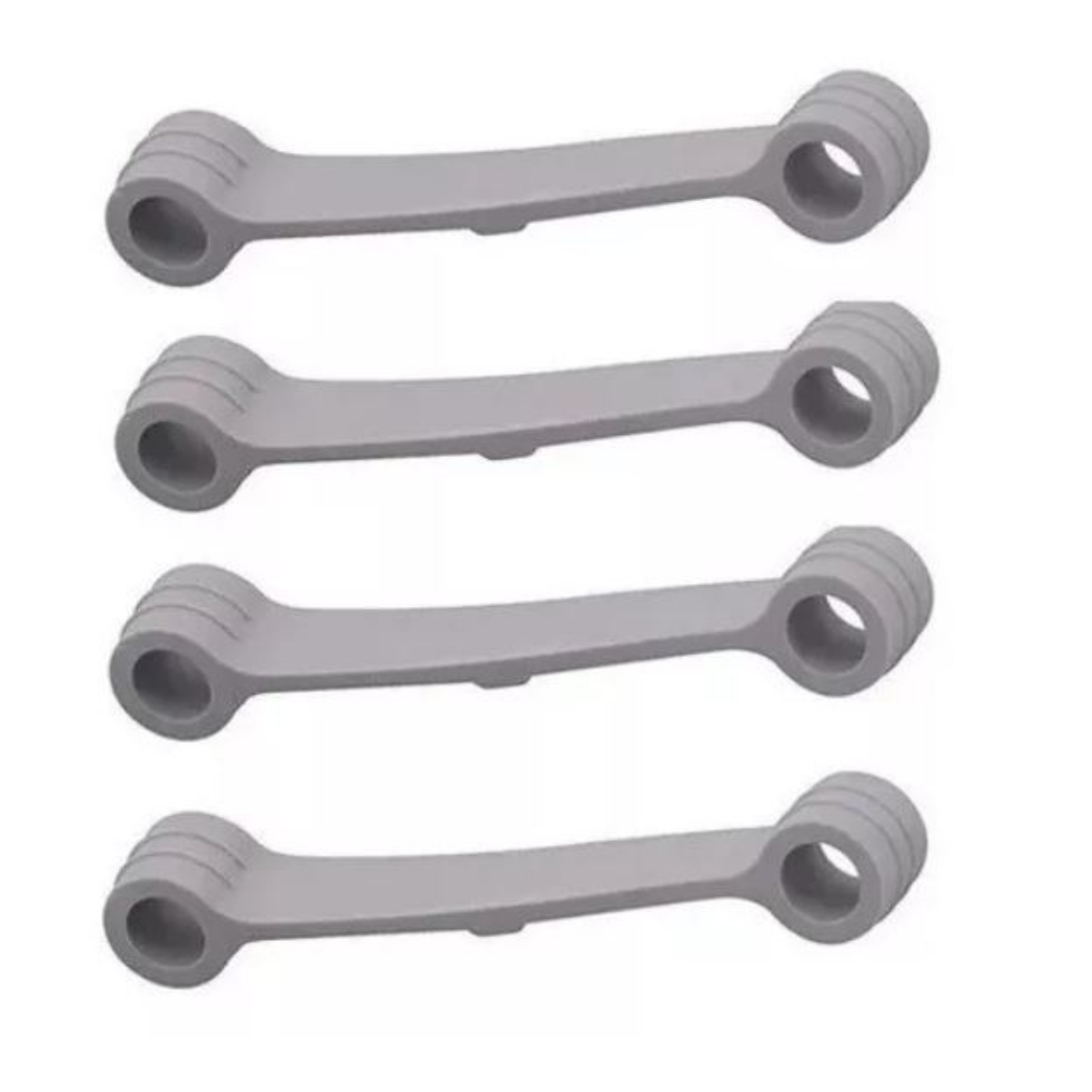 Kit 4 Peças Tirantes Borrachas Branca Brastemp e Consul - 1