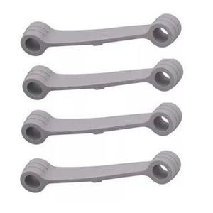 Kit 4 Peças Tirantes Borrachas Branca Brastemp e Consul