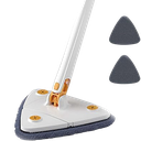 Ver imagem 1 de Mop de Limpeza Triângulo Ajustável Giratório 360 Esfregão