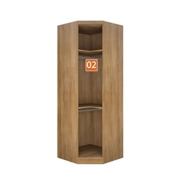 Guarda-roupa Modulado de Casal Safira 001 em Mdf com 9 Portas e 6 Gavetas Clic Móveis - 10