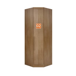 Guarda-roupa Modulado de Casal Safira 001 em Mdf com 9 Portas e 6 Gavetas Clic Móveis - 9
