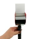 Ver imagem 4 de Aplicador Suporte para Rolo de Fita Adesiva Larga Dispenser Manual Embalagem Empacotamento