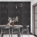 Ver imagem 1 de Papel de Parede Adesivo Contêiner Preto - 3,0m