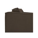 Ver imagem 2 de Kit Sofá 2 Lugares e 2 Poltronas Europa Suede Marrom - Am Decor