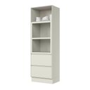 Ver imagem 5 de Torre Quente 2 Fornos 1 Porta Basculante 2 Gavetas MDF Fineze Bege/Areia