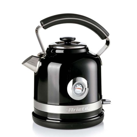 Chaleira Elétrica Moderna 1,7 Litros 110v Ariete Preta