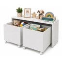 Ver imagem 1 de Mesa de Atividades Intantil com Baús Porta Brinquedos e Livros