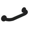 Barra Segurança Banheiro Banho Aluminio Preto 30cm Sicmol Abnt - 1