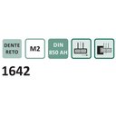 Ver imagem 4 de Fresa para Rasgo de Chaveta Haste Cilíndrica, Dentes Retos Tipo Woodruff - Med. 10,5 X 2,5mm - Din