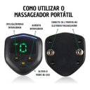 Ver imagem 5 de Massageador Muscular P/pernas, Braços Ombros Costas Grasep D-em08
