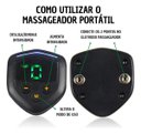 Ver imagem 5 de Massageador Muscular P/pernas, Braços Ombros Costas Grasep D-em08